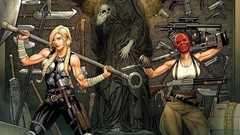 Woman Guns comics blondes marvel comics rule 63