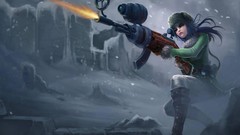 Woman Guns game League of Legends