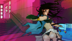 Woman Guns pink Anime