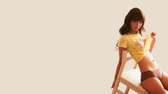 Woman hairs asians brunettes panties