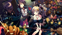 Woman Halloween anime girls cleavage