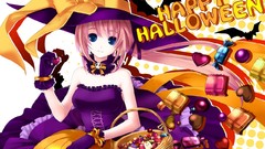 Woman Halloween anime girls pangya