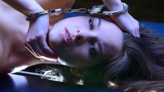 Woman handcuffs models