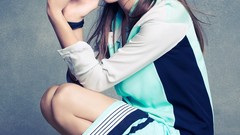 Woman hands Actress blue eyes brunettes models ashley greene