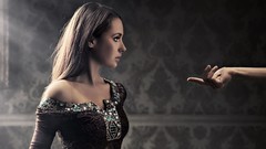 Woman hands dress fingers brunettes