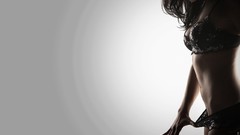 Woman hands lingerie brunettes