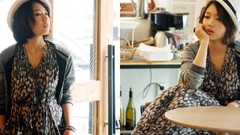 Woman hats asians models Korean