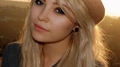 Woman hats blondes Abigail Halliday