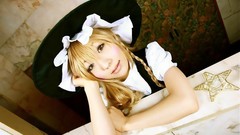 Woman hats blondes asians long hair witches touhou kirisame 
