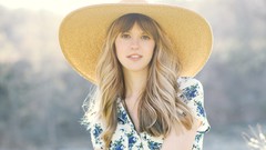 Woman hats blondes bangs Kelley Havey