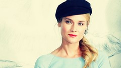 Woman hats Diane Kruger blondes