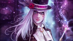 Woman hats fantasy art