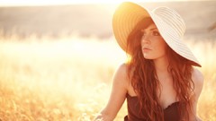 Woman hats fields Taylor McCutchan