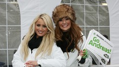 Woman hats Ireland earrings blondes smiling blue eyes brunettes 