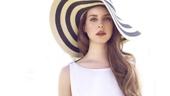 Woman hats lana del rey brunettes