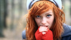 Woman hats redheads