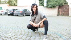 Woman hats stockings models playmates Tess Lyndon