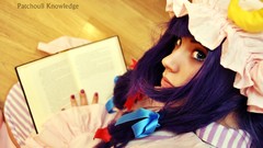 Woman hats touhou patchouli knowledge cosplay video games