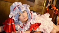 Woman hats Vampires asians remilia scarlet touhou cosplay video 