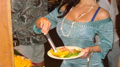 Woman Hawaii outdoors smiling denise milani