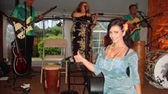 Woman Hawaii outdoors smiling denise milani