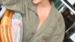 Woman Hawaii outdoors smiling denise milani