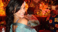 Woman Hawaii outdoors smiling denise milani