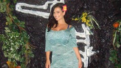 Woman Hawaii outdoors smiling denise milani