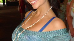 Woman Hawaii outdoors smiling denise milani