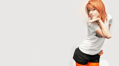 Woman hayley williams Simple Background