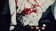 Woman Headless lace gemini high heels body parts