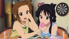 Woman headphones Anime ice cream fans anime girls fan art 