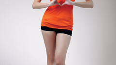 Woman Hearts After School asians smiling brown eyes brunettes 