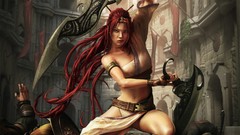 Woman heavenly sword video games