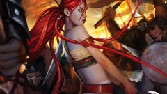 Woman heavenly sword video games fantasy art