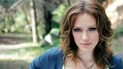 Woman Hilary Duff models