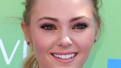 Woman Hollywood Actress brunettes models photo shoot annasophia 