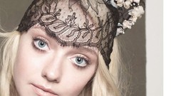 Woman Hollywood Actress brunettes models photo shoot Dakota 