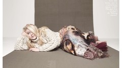 Woman Hollywood Actress models photo shoot Dakota Fanning