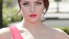 Woman Hollywood Actress models photo shoot Elizabeth Gillies