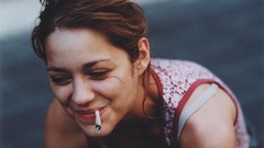 Woman Hollywood Cigarettes Actress brunettes marion cotillard