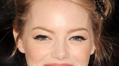 Woman Hollywood red dress Actress brunettes emma stone models 