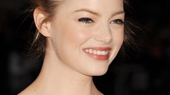 Woman Hollywood red dress Actress brunettes emma stone models 