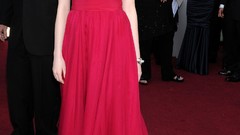 Woman Hollywood red dress Actress brunettes emma stone models 