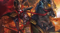 Woman Horses Warriors