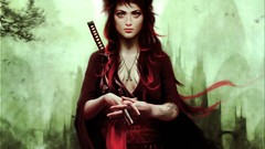 Woman Huntress fantasy art
