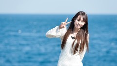 Woman idol brunettes models