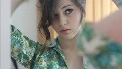 Woman Insomnia reflections brunettes models imogen dyer arms 