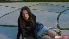 Woman Iron Man long hair brunettes iron man 3 rebecca hall