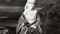 Woman Istanbul historic turkish